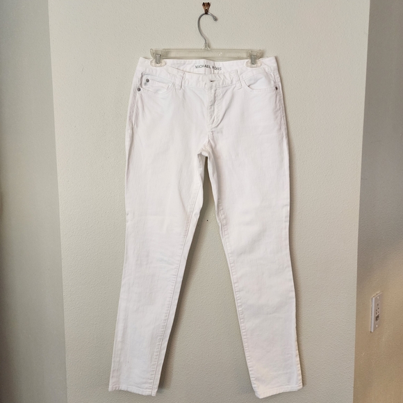 Michael Kors Denim - Michael Kors Straight Leg Jeans in Bright White